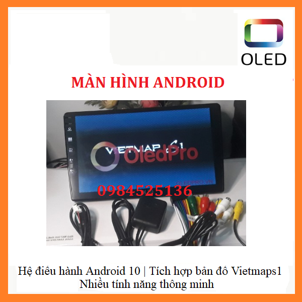 Màn hình Android 9 inch BẢN WIFI Xem YouTube, định vị GPS,xem Camera lùi,cam hành trình.Đầu dvd OTO