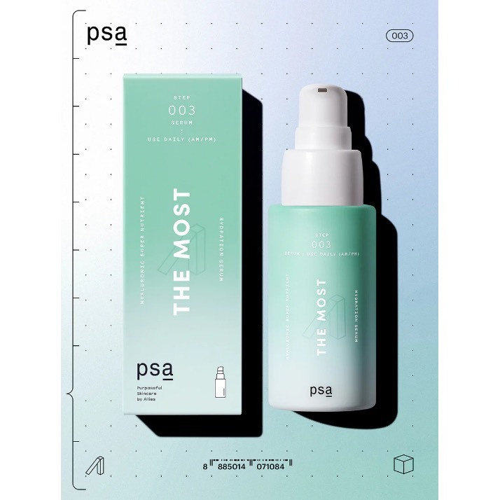PSA Skin THE MOST SERUM– Serum cấp ẩm dành cho da dầu mụn