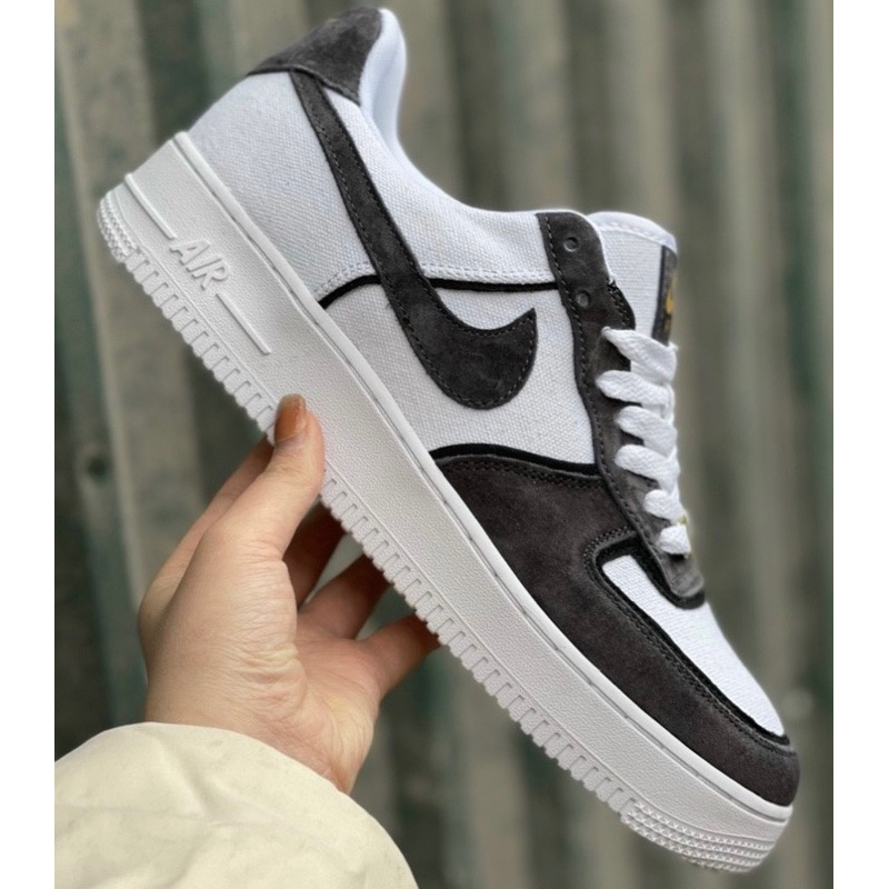 Giày AF1 Da Lộn Xám Lông Chuột Bản Chuẩn S.Cấp,Đủ Size Nam Nữ, Full Box Bill | BigBuy360 - bigbuy360.vn