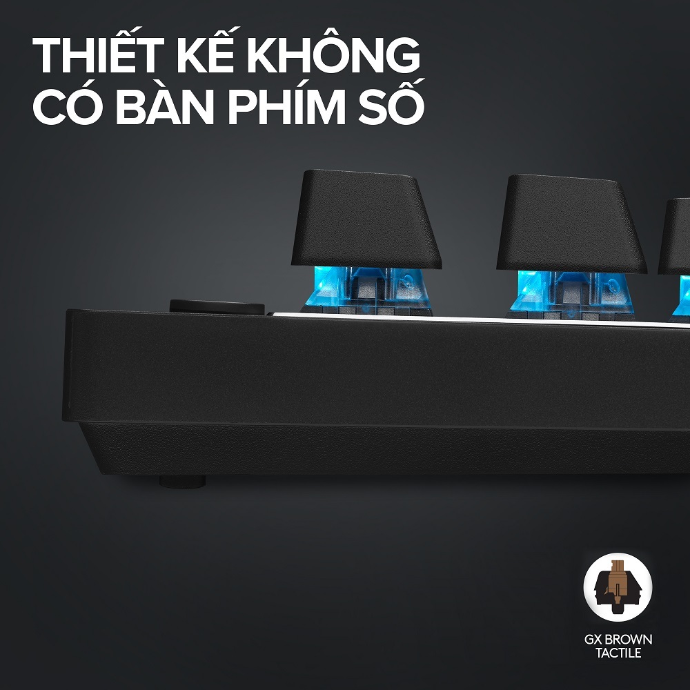 Bàn phím gaming không dây Logitech G Pro X TKL Lightspeed  - RGB, Switch GX Tactile