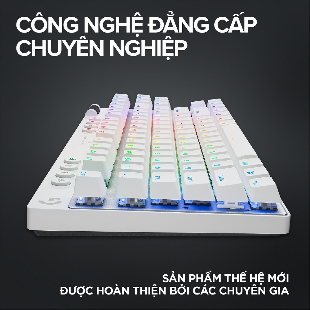 Bàn phím gaming không dây Logitech G Pro X TKL Lightspeed  - RGB, Switch GX Tactile