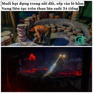 Muối Hầm Tuyết Diêm. Muối hầm thực dưỡng, làm từ muối biển thiên nhiên giàu khoáng chất