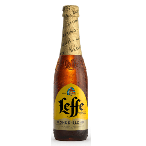 Bia Leffe vàng Blond nồng độ 6,6% nhập khẩu Bỉ  –  chai 330ml lốc 6 chai