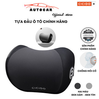 [BẢN CAO CẤP] Gối Tựa Đầu Cao Su Non Siêu Đàn Hồi Nhập Khẩu Chính Hãng CICIDO