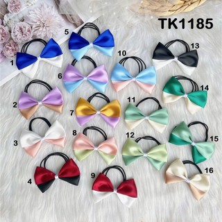 - Cột tóc nơ lụa cao cấp phối màu - Hàng thiết kế của Tũn