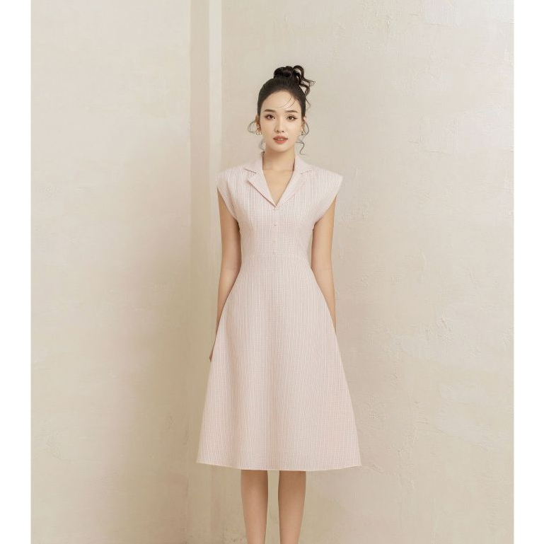 OLV - Đầm Capri Checked Dress