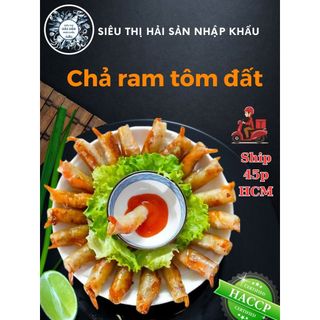 Hỏa tốc- chả ram tôm đất bình định vỉ 500g