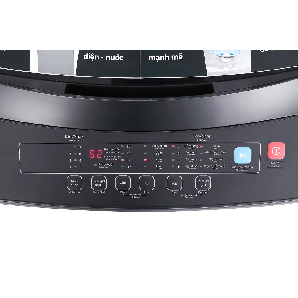 Máy giặt Casper 9.5 kg WT-95N68BGA - Hàng chính hãng