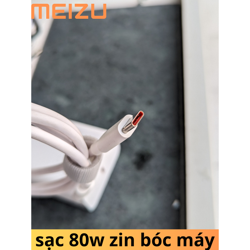 Bộ sạc 80w zin bóc máy Meizu 20 pro