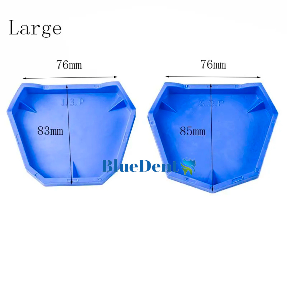 Khay Mun Đế Cao Su Silicon Dẻo Dai Để Đổ Mẫu Đế Mô Hình Thạch Cao Labo Nha Khoa