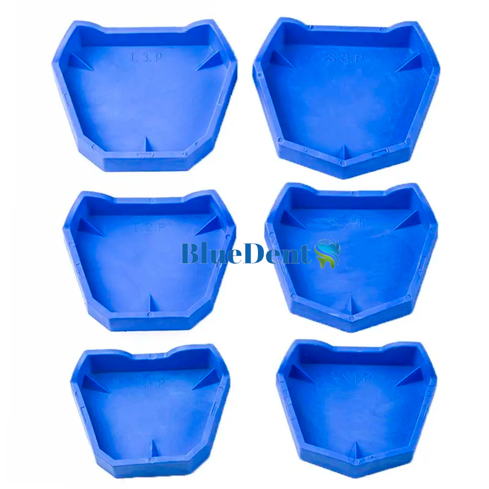 Khay Mun Đế Cao Su Silicon Dẻo Dai Để Đổ Mẫu Đế Mô Hình Thạch Cao Labo Nha Khoa