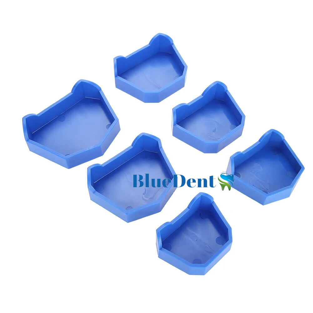 Khay Mun Đế Cao Su Silicon Dẻo Dai Để Đổ Mẫu Đế Mô Hình Thạch Cao Labo Nha Khoa