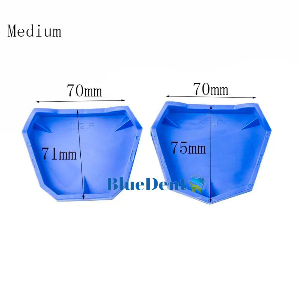 Khay Mun Đế Cao Su Silicon Dẻo Dai Để Đổ Mẫu Đế Mô Hình Thạch Cao Labo Nha Khoa