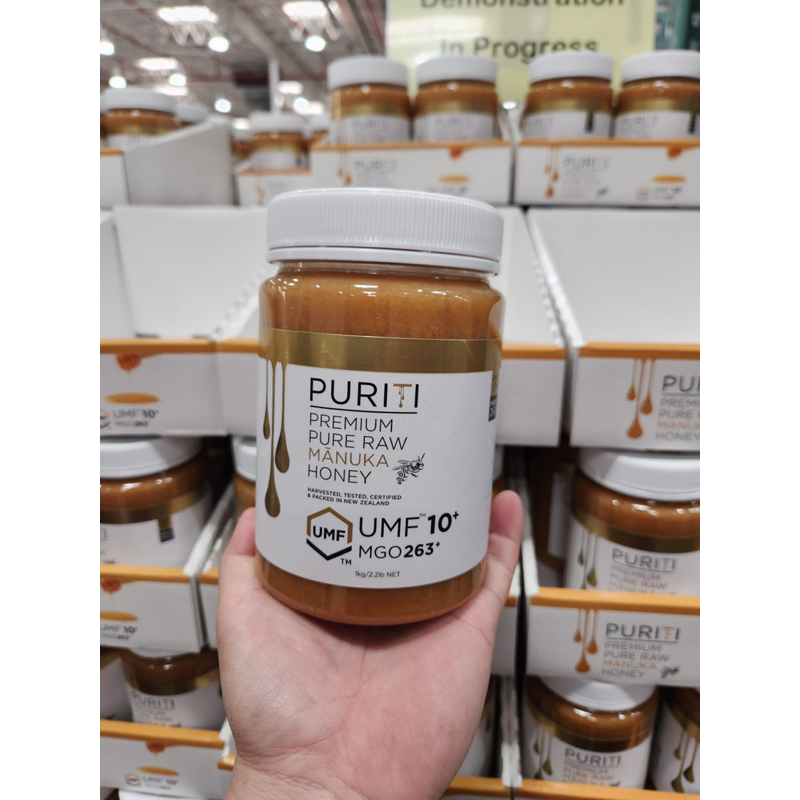 Mật ong Manuka Puriti Premium Pure raw UMF 10+ 1kg