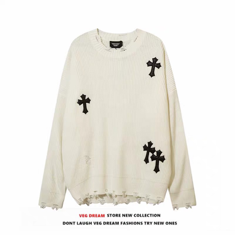 Áo sweater Chromee thêu thập da xịn sò siêu cá tính - full size nam nữ