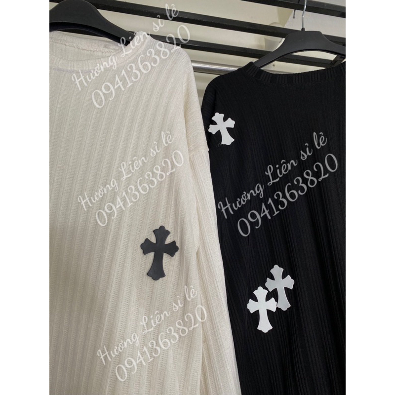 Áo sweater Chromee thêu thập da xịn sò siêu cá tính - full size nam nữ