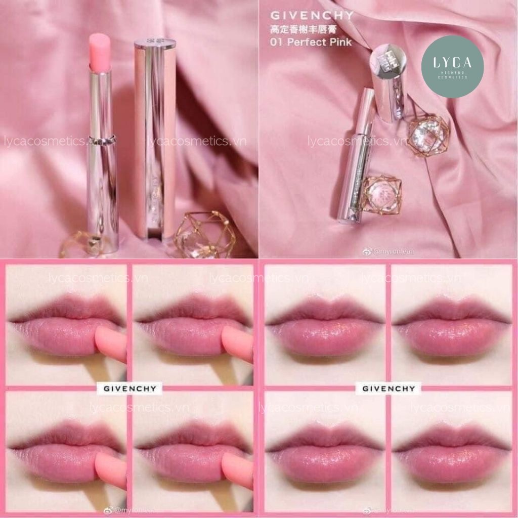GIVENCHY Son Dưỡng Givenchy Le Rouge Perfecto Beautifying Lip Balm Mini