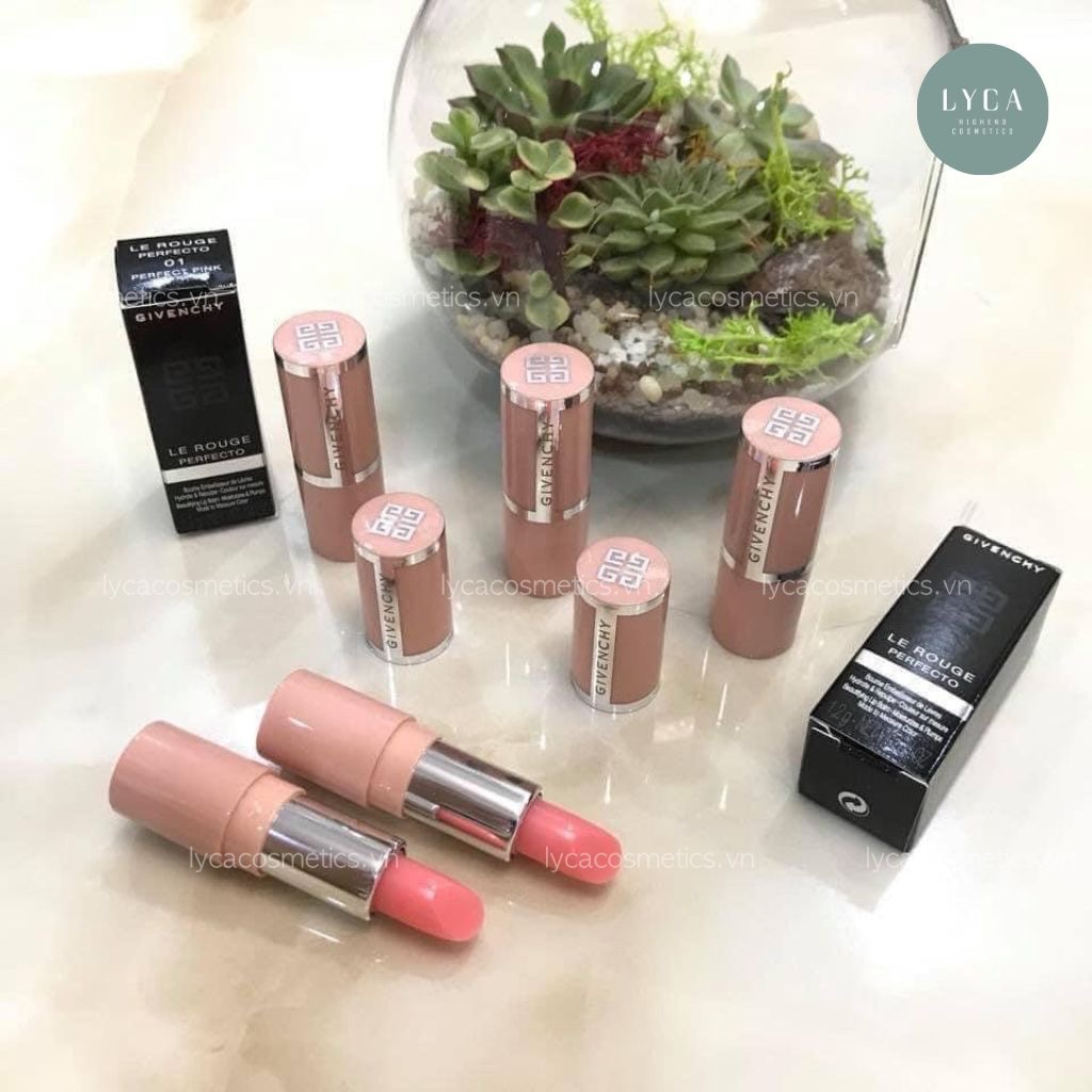GIVENCHY Son Dưỡng Givenchy Le Rouge Perfecto Beautifying Lip Balm Mini