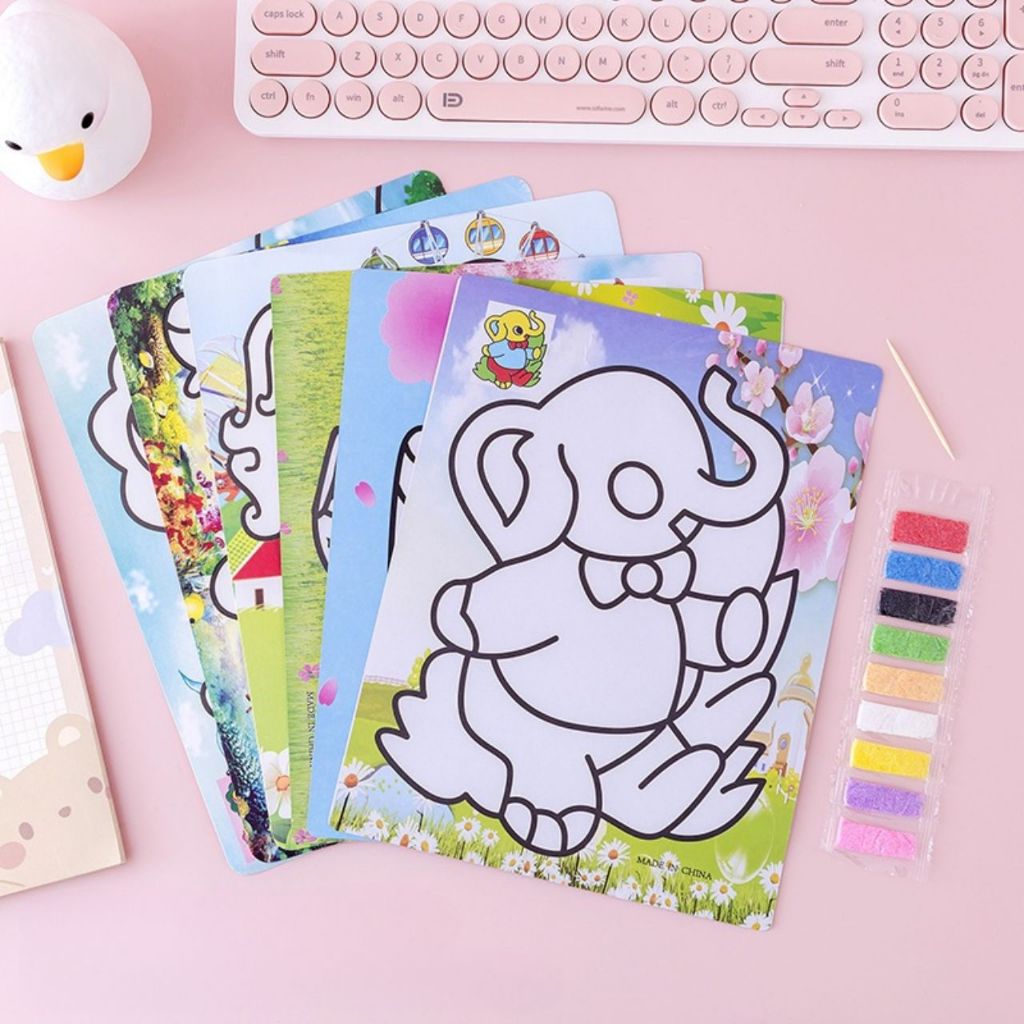 Tô tượng mini  đồ chơi tô tượng cho bé đa dạng mẫu mã