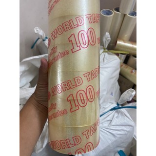 Băng keo trong đục 100y 1 cây 6 cuộn