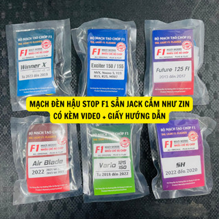 Mạch Đèn Hậu Stop F1 Nhiều Chế Độ,Xe Exciter 150/155,NVX,R15,Nou 5,AB,Winner X V2 V3,Vario,Future,SH