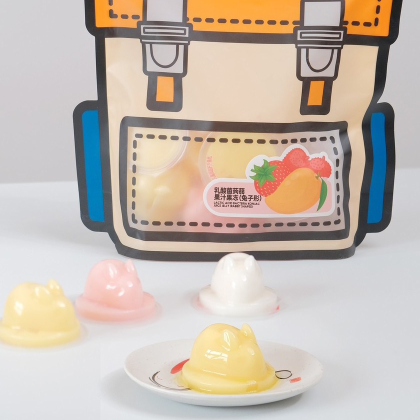 Thạch Trái Cây Pamiriter Đài Loan 330g Konjac Juice Jelly Rabbit