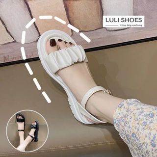 [HCM] Sandal giày xăng đan nữ nhúng bèo tiểu thư quai hậu đi học đi làm siêu xinh