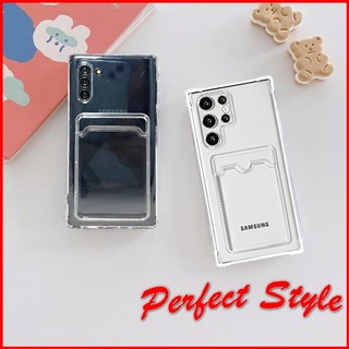  Ốp lưng Samsung Galaxy A20 A30 A22 M32 A10S A12 A31 A51 A71 A32 A52 A72 có ngăn ví chống sốc  trong suốt Bảo vệ tối đa 