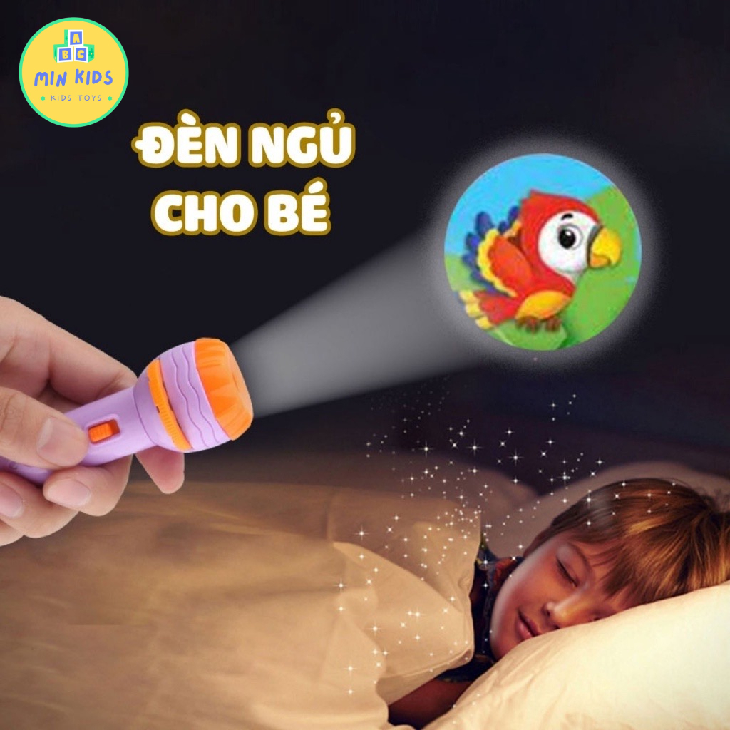 Đèn pin chiếu hình cho bé, đèn chiếu hình cho bé, LOẠI 80 HÌNH 3D, đa dạng nhiều chủ đề, hình ảnh sắc nét