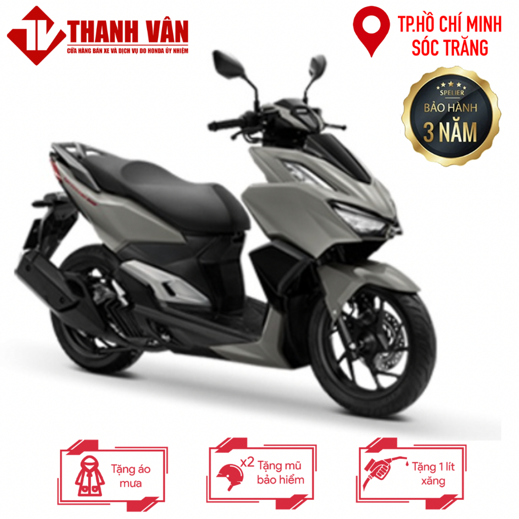 Xe máy Honda VARIO 160cc 2023 Phiên bản Thể Thao - Xám đen bạc