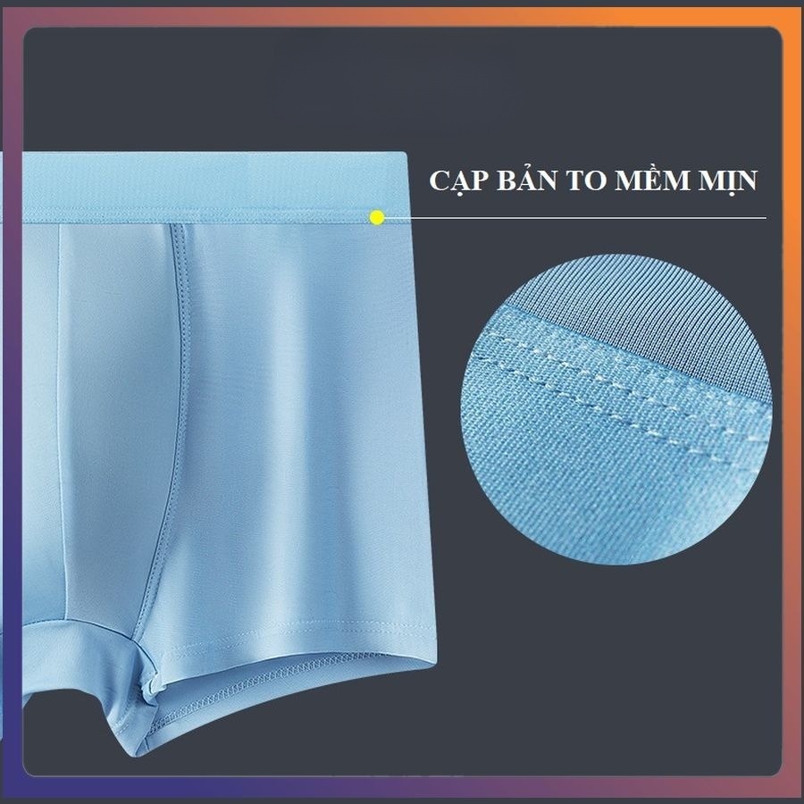 Quần Lót Nam Boxer Mùa Hè Vải Lụa Băng, Quần Sịp Nam Đùi Thun Lạnh Cao Cấp Kháng Khuẩn, Siêu Co Dãn 4 Chiều SP41233383