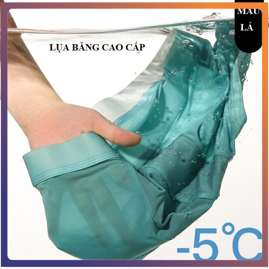 Quần Lót Nam Boxer Mùa Hè Vải Lụa Băng, Quần Sịp Nam Đùi Thun Lạnh Cao Cấp Kháng Khuẩn, Siêu Co Dãn 4 Chiều SP41233383