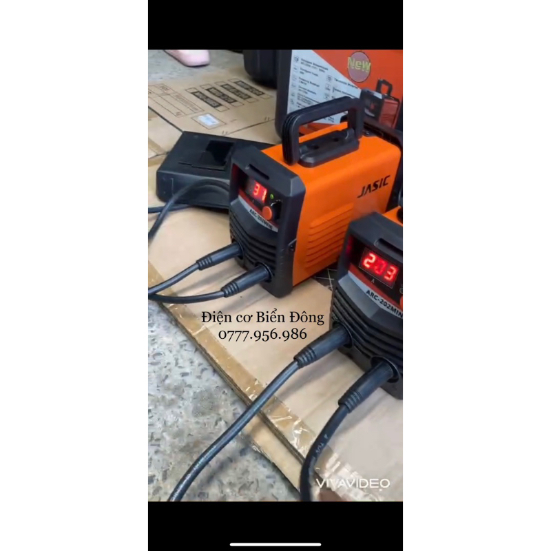 🔥FREESHIP🔥 Tặng bó 20 que Hàn VALY Máy Hàn điện tử JASIC ARC 202 siêu MINI hàn sắt, tôntrong gia đình và sản xuất.