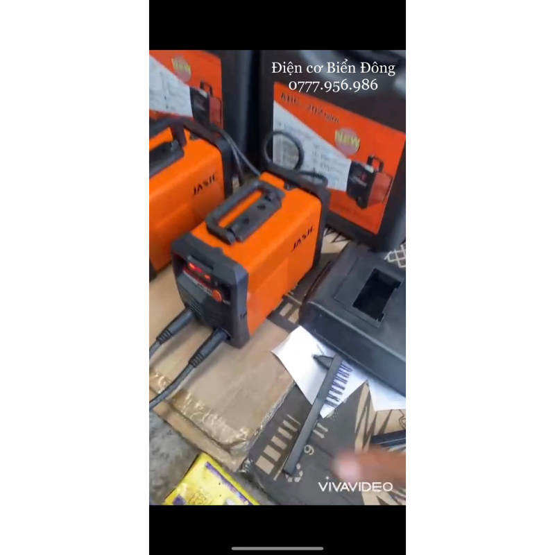 🔥FREESHIP🔥 Tặng bó 20 que Hàn VALY Máy Hàn điện tử JASIC ARC 202 siêu MINI hàn sắt, tôntrong gia đình và sản xuất.