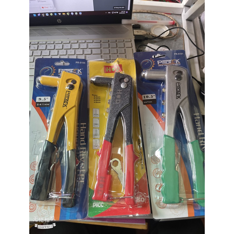 Kìm rút đinh tán, súng rút đinh tán, rút river