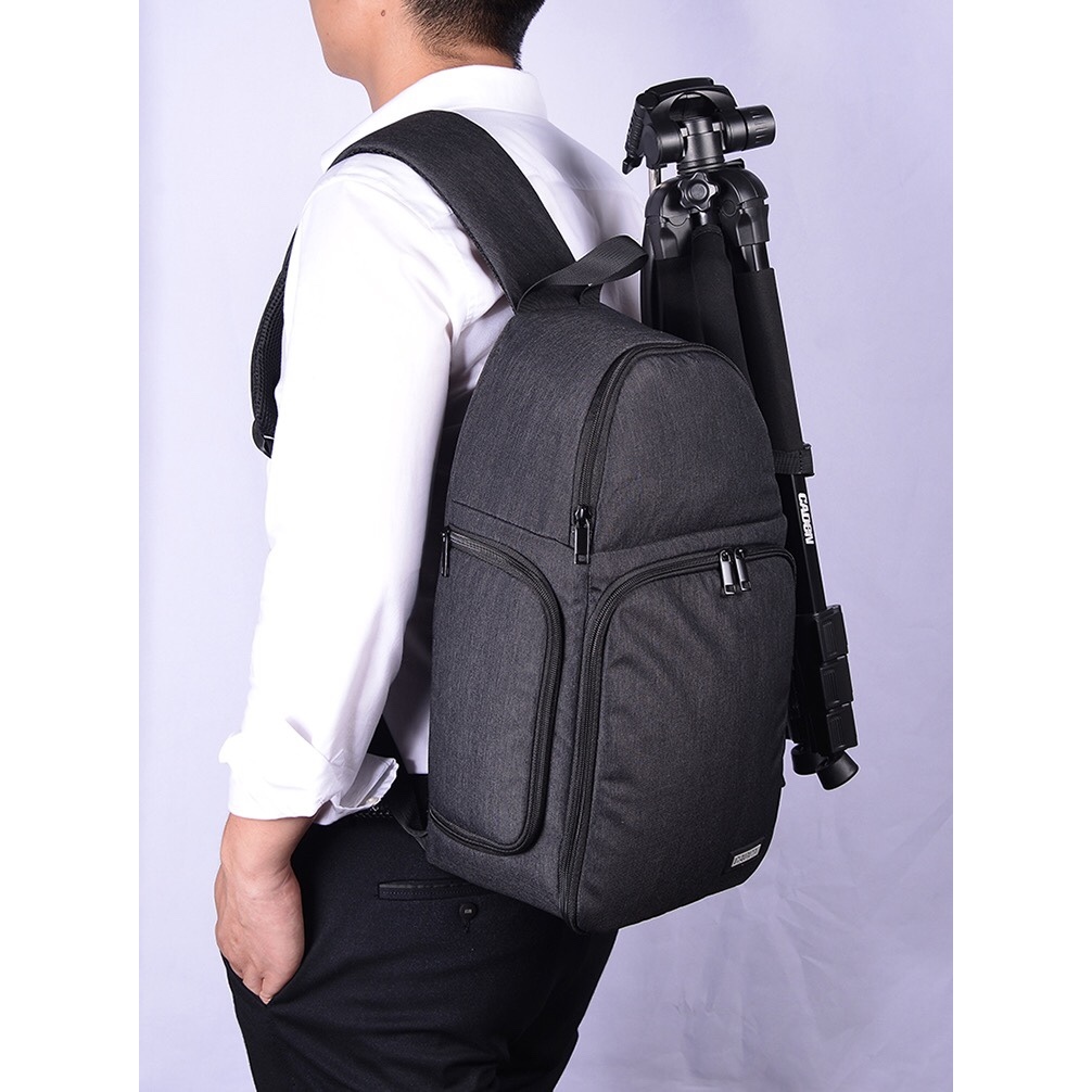 Balo đựng máy ảnh full photto caden D6, 1 quai D15
