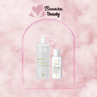 Nước tẩy trang Làm Sạch Sâu Giảm Thiểu Dầu Nhờn SVR Sebiaclear Eau Micellaire xanh lá