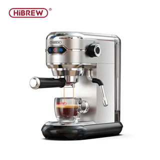 Máy pha cà phê espresso bán tự động thương hiệu cao cấp Mỹ HiBREW H11, áp suất 1450W - Hàng Chính Hãng Bảo Hành 1 Năm