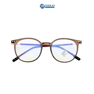  Gọng kính cận nữ THIÊN HÀ OPTICAL  dáng tròn giả cận chất liệu nhựa nhẹ thời trang đeo,nhiều màu TH83079 