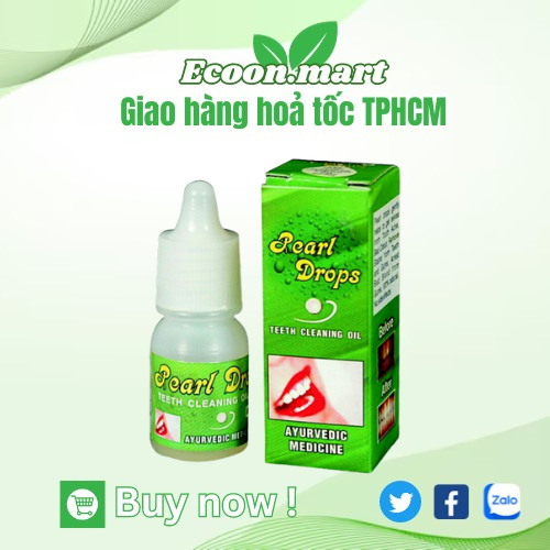 Dầu trắng răng thảo dược Pearl Drops 5ml