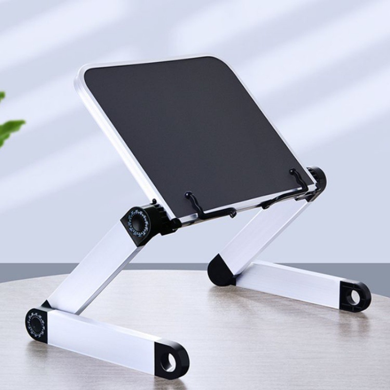 Bàn laptop,macbook - Kệ đọc sách,đọc kinh xếp gọn hợp kim nhôm cao cấp làm việc trên giường, ghế sofa đa năng