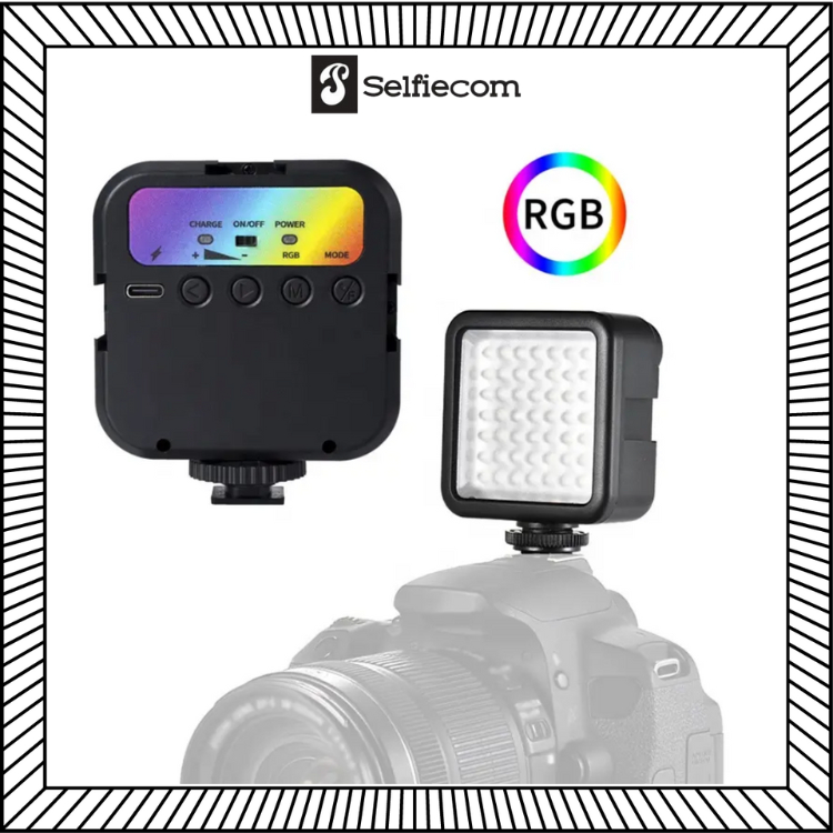 Đèn RGB vuông hỗ trợ ánh sáng livestream, quay video và chụp ảnh