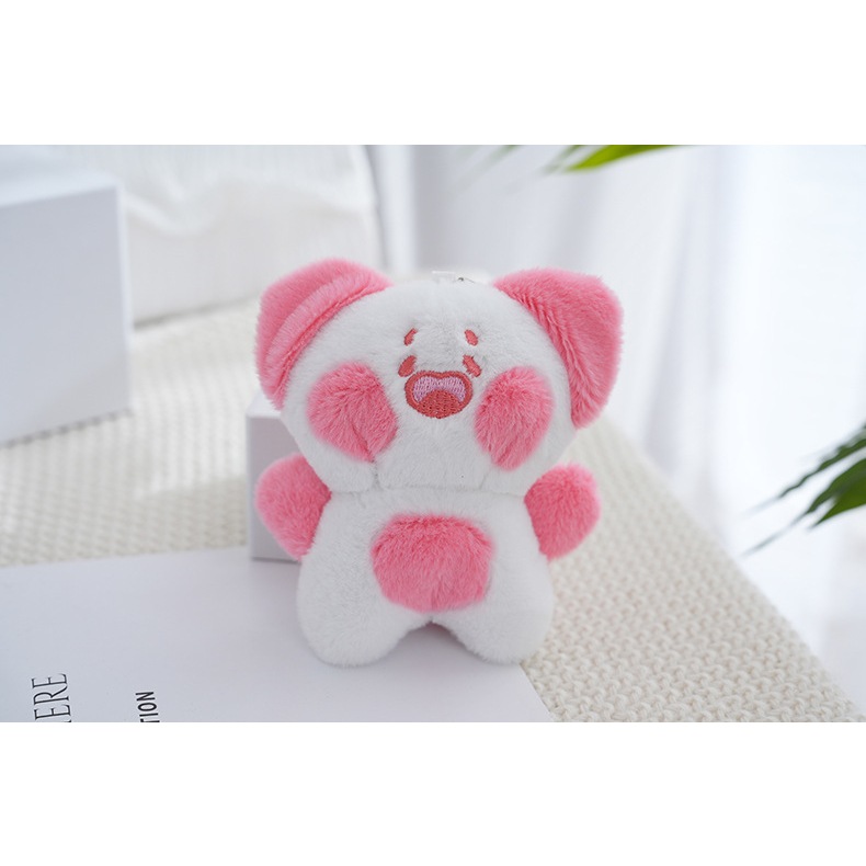 Móc Khóa Nhồi Bông Hình Mèo DuDu Mềm Mại Dễ Thương