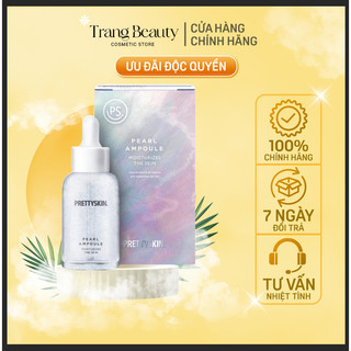 Tinh Chất Dưỡng Trắng Ngọc Trai PRETTYSKIN Pearl Ampoule Ẩm Mịn Cho Da Sần Sùi 50ml
