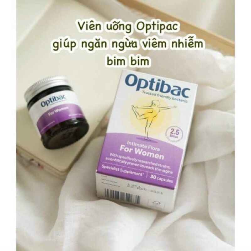 Men vi sinh Optibac Probiotics for Women  hàng air chuẩn Úc