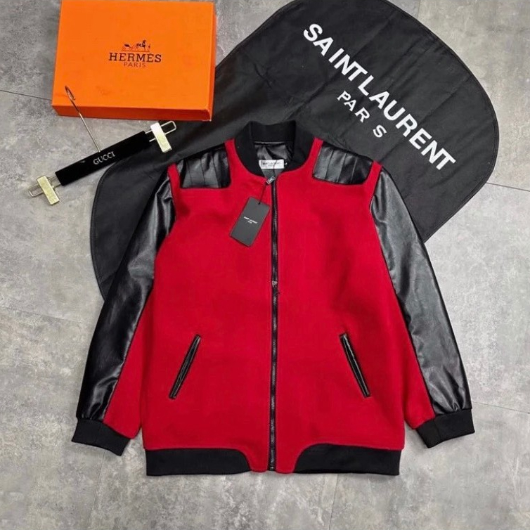 Áo Bomber TEDDY Hoàng Gia Bản Hoàn Thiện New 2023 Chất vải dạ Tàu Cao Cấp Ấm Áp - áo khoác nam nữ phong cách boy phố