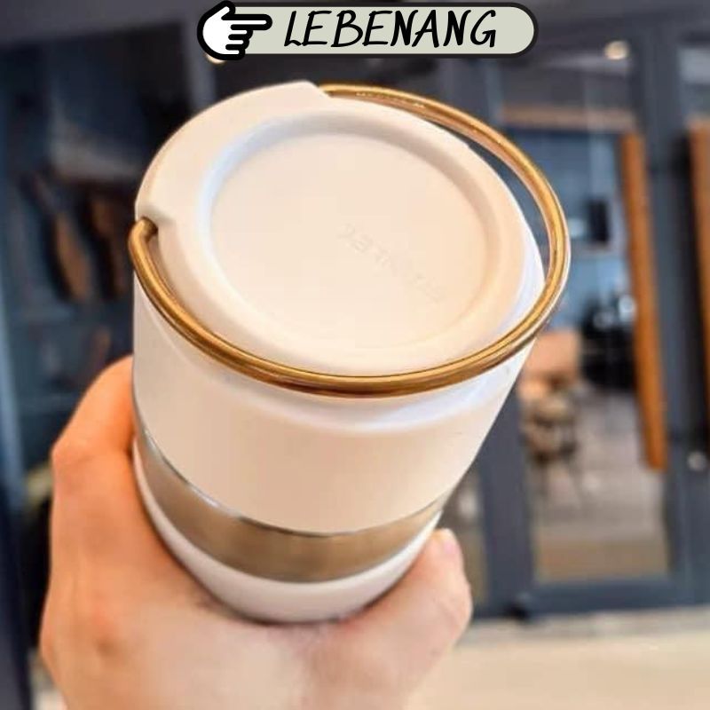 Bình giữ nhiệt Starbucks inox 304 nắp kín, bình đựng nước phiên bản seoul màu sang chảnh Lebeang