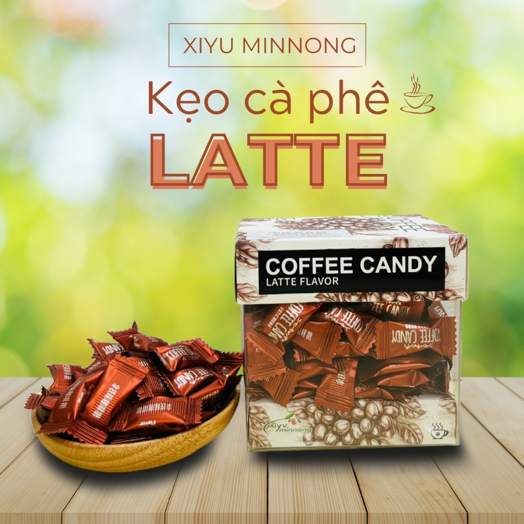 Kẹo Cà Phê Coffee Candy Hộp 70g Đài Loan - Giúp Tỉnh Táo, Tinh Thần Sảng Khoái, Món Ăn Vặt Mỗi Ngày
