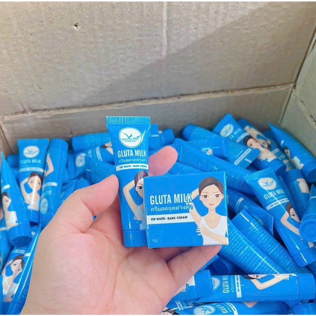 Kem thâm nách Gluta Milk Thái Lan giảm thâm, bẹn ngăn mùi hiệu quả Mua 1 tặng 1