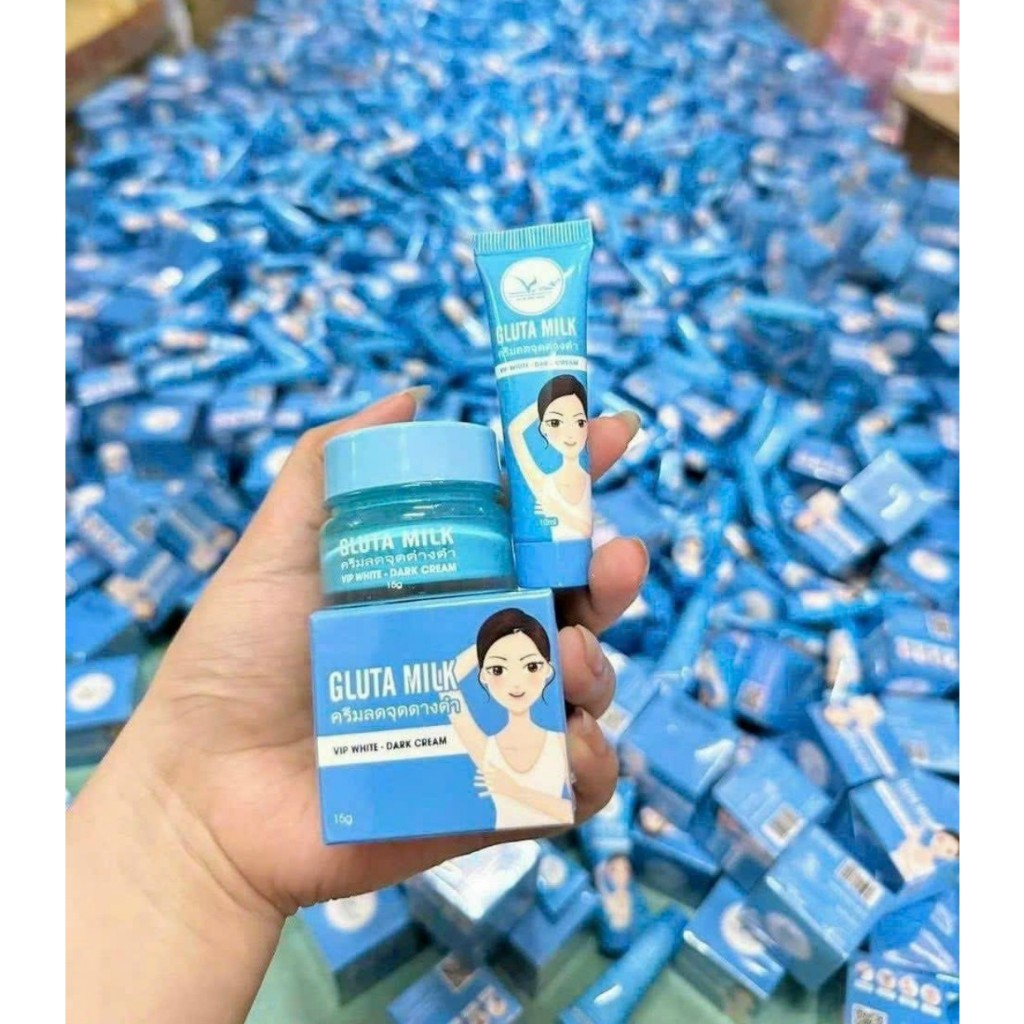 Kem thâm nách Gluta Milk Thái Lan giảm thâm, bẹn ngăn mùi hiệu quả Mua 1 tặng 1
